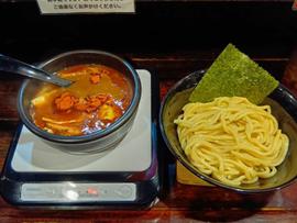 濃厚味噌つけ麺 辛つけ麺に変更