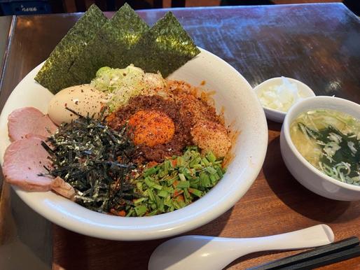 特製辛口汁なし担々麺➕激辛レベル2 激辛