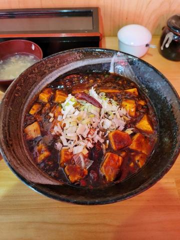 麻婆かけ麺 激辛