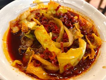 水煮牛肉～四川風牛肉唐辛子煮込み～