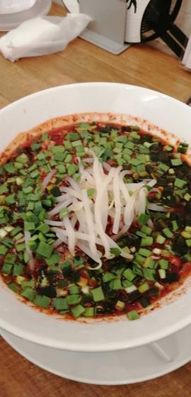 赤とうがらし麺