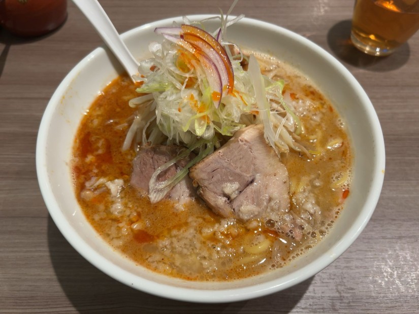 濃厚背脂辛味噌