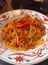 赤鬼スパゲッティー 3辛