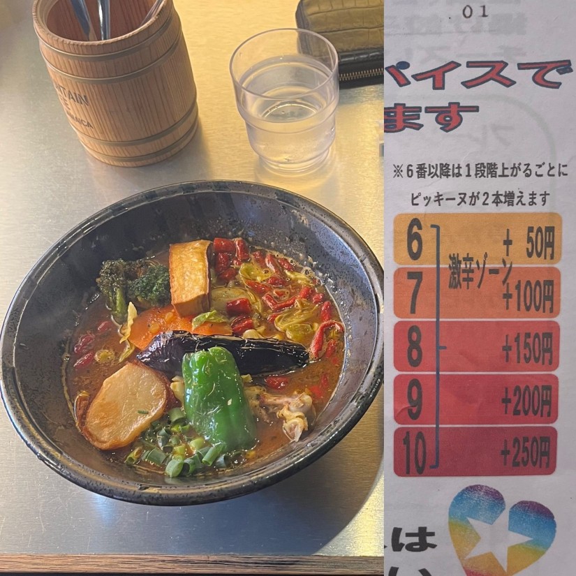 野菜7種チキン 10辛