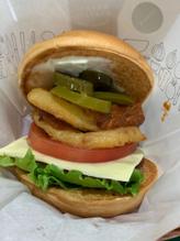 2辛スパイシーごちそうチリバーガー2種のチーズ