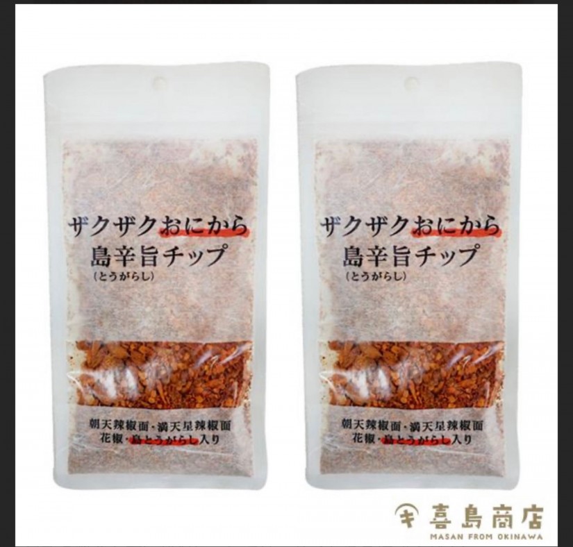 ザクザクおにから島辛旨チップ