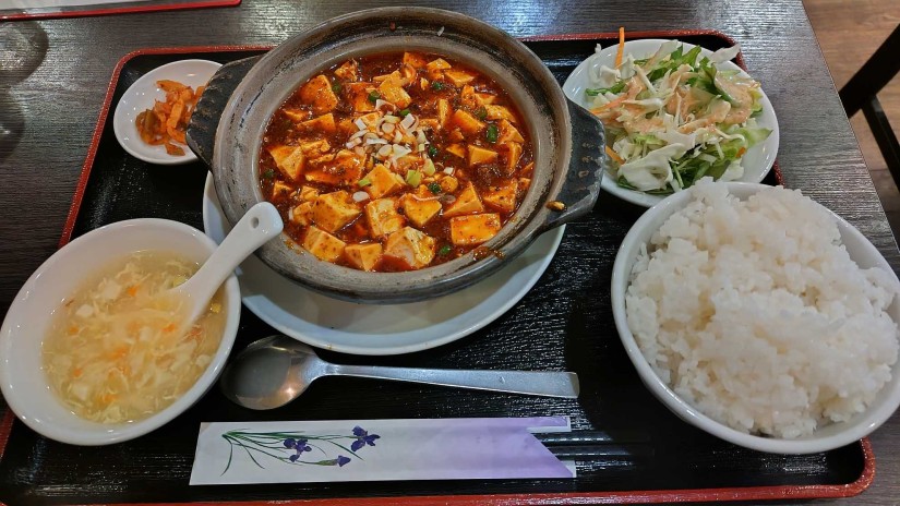 麻婆豆腐定食