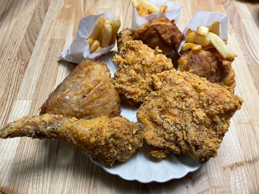 ブラックホットチキン 辛