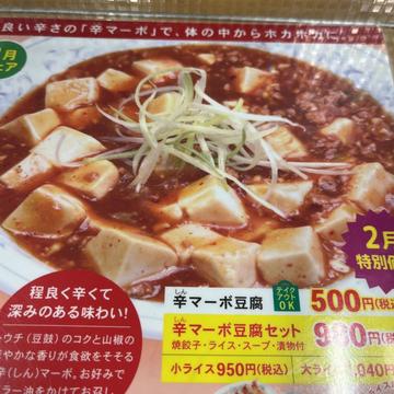 辛口麻婆飯 辛口