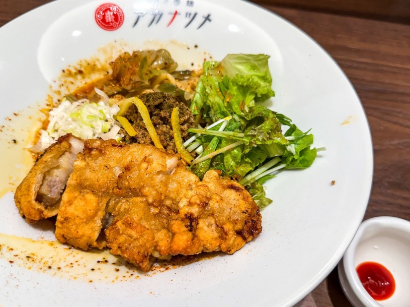 パーコー汁なし担々麺 辛さ3 激辛