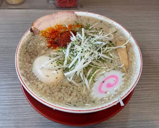 山形辛味噌背脂ラーメン (龍上海風) シビ辛x1