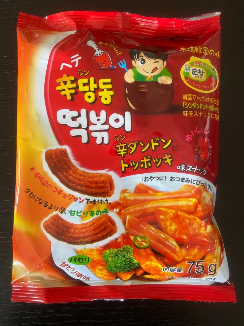 辛ダンドントッポキ味スナック