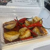 オリジナルラー油の焼き小籠包 (#激辛グルメフェス&#カレーフェス)