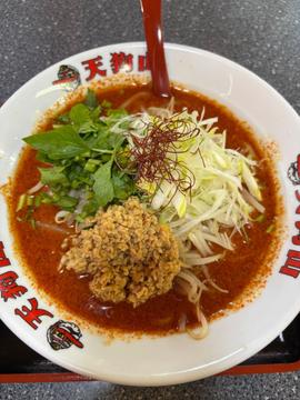 ねぎ味噌納豆ラーメン 5辛