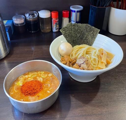 激辛つけ麺全部のせ 激辛
