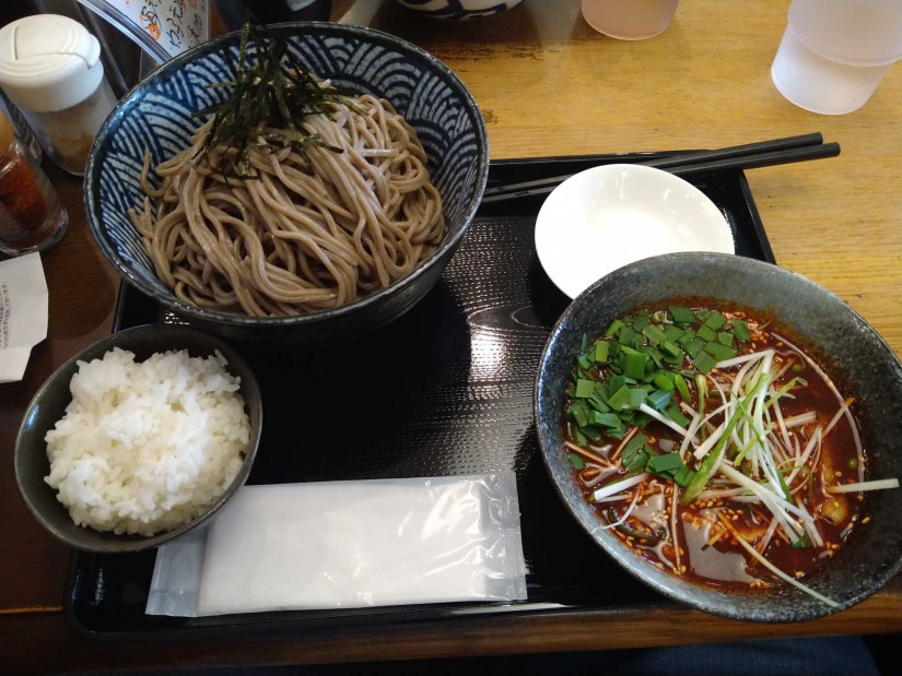 激辛スタミナつけそば～にんにく入り～