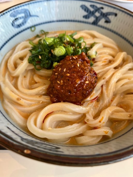 冷やし坦々うどん