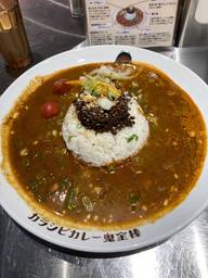 カラシビカレー    辛鬼増し、シビ普通