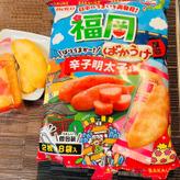 ご当地ばかうけ　辛子明太子味