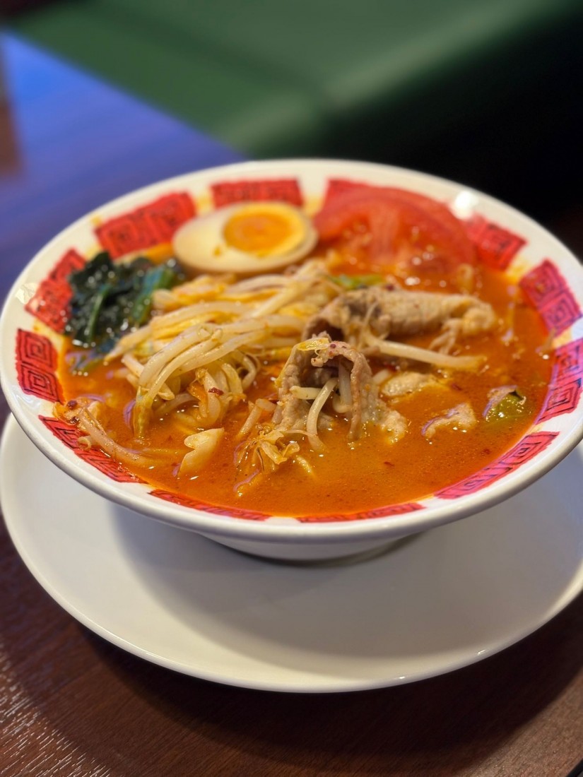 豚肉もやしのスタミナ麻辣湯 ３辛