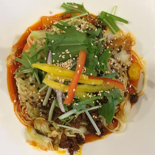 汁無しタンタン麺 あやせスパイストッピング＋100