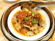 羊肉の発酵えび醤蒸し