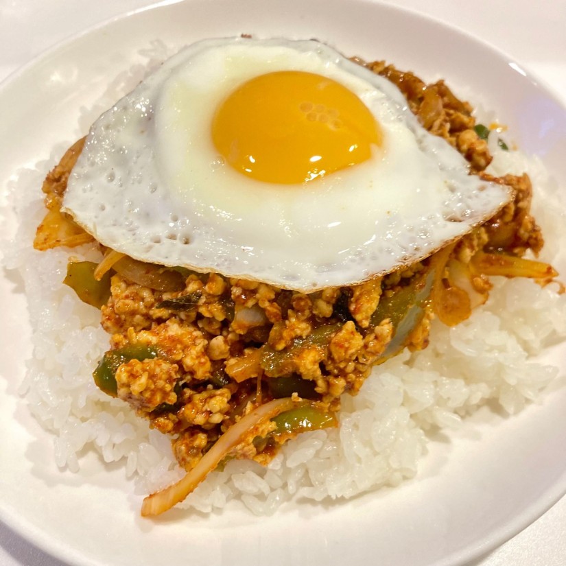 ガパオライス 激辛