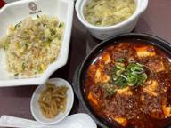 麻婆&半チャーハンセット