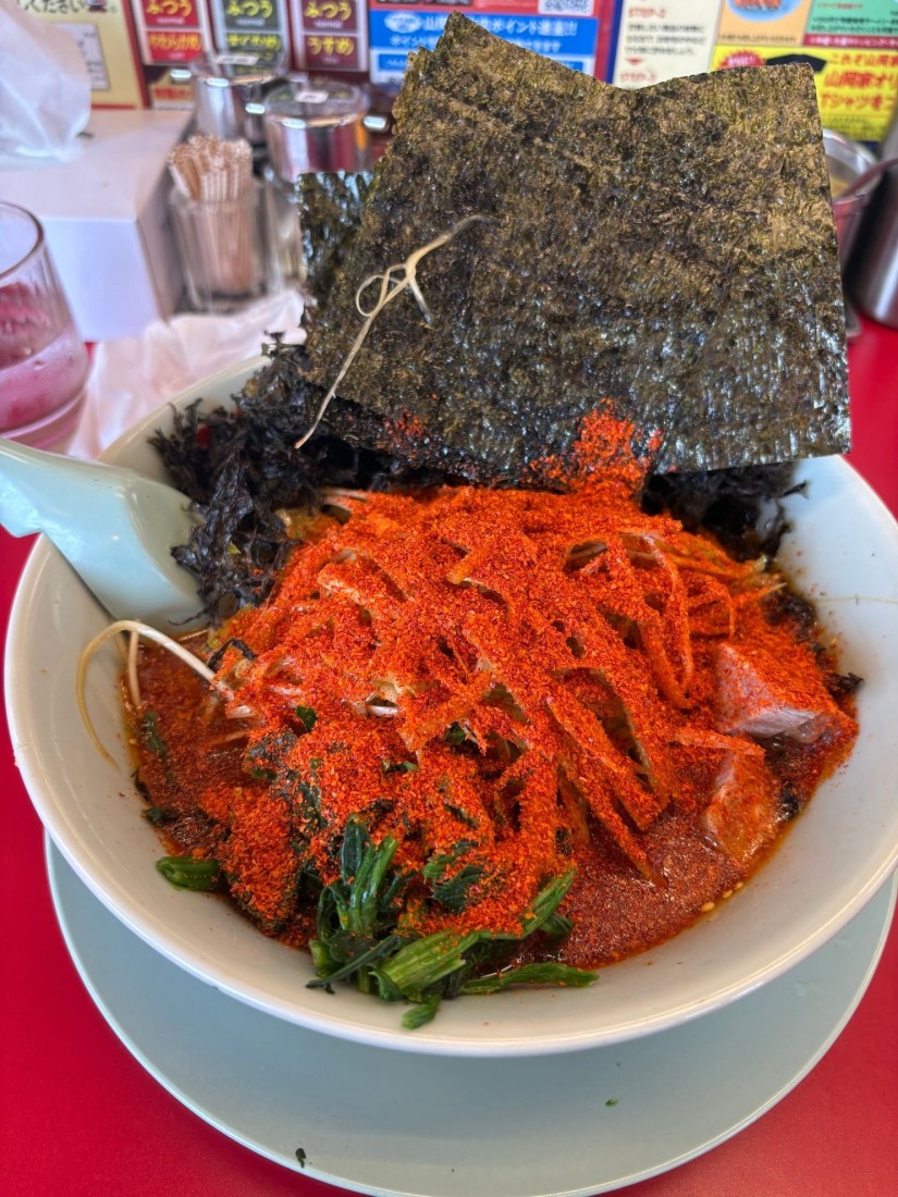 辛味噌 ネギラーメン 激辛 2.03KM - ラーメン山岡家 青梅店:東京都