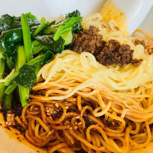スープ無し成都タンタン麺 辛口