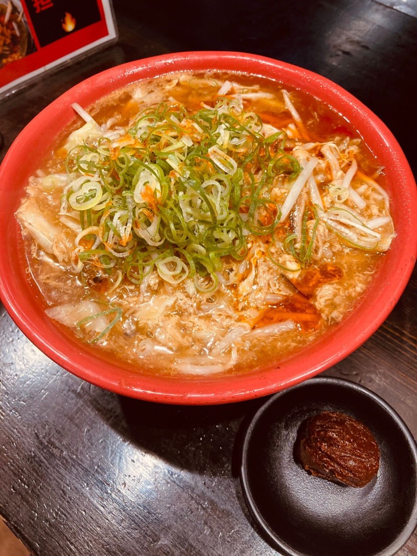 限定酸辣湯麺＋激辛玉 特に無し
