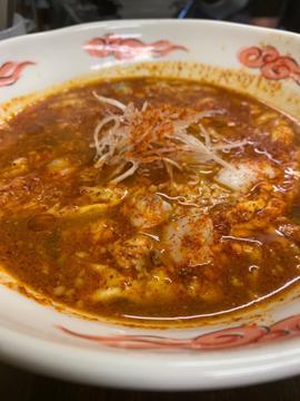赤い担々麺激辛10辛