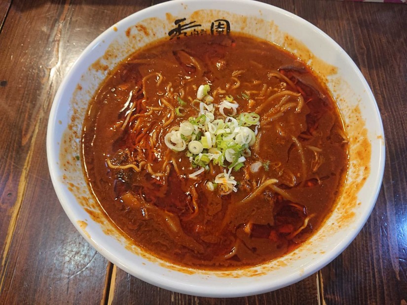 赤鬼ラーメン(辛さ最大値10)