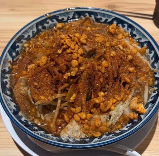 背脂野菜麻婆麺（激辛マシ） 3辛
