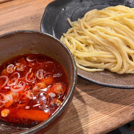 辛味つけ麺 + 辛味MAX