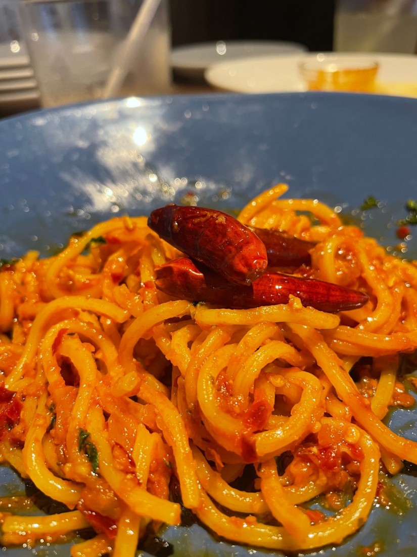 悪魔のパスタ 3辛