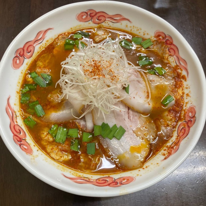 ふわふわたまごの坦々麺 辛さ10倍(max)