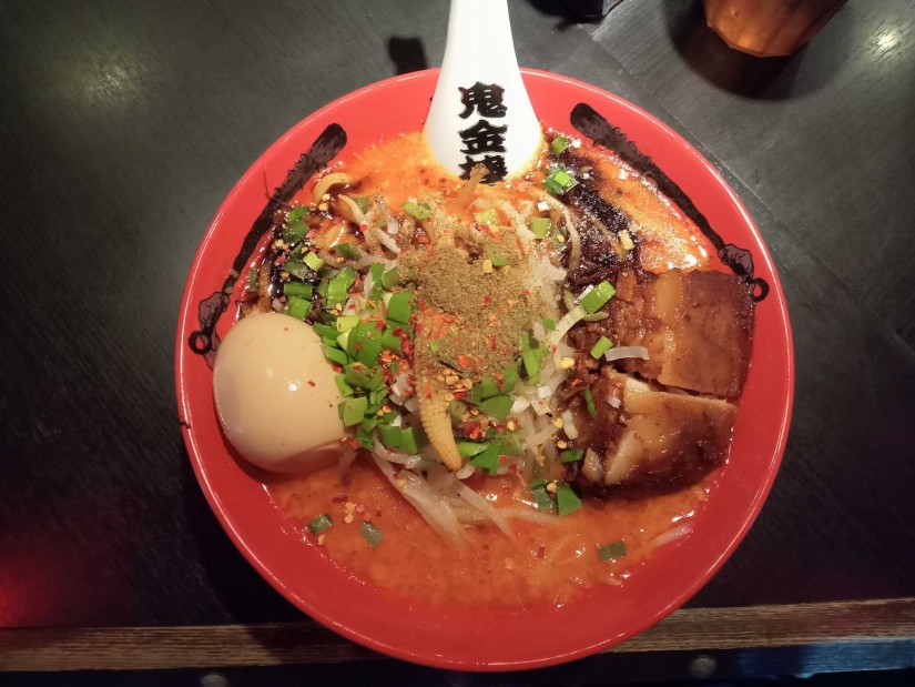 特性カラシビ味噌らー麺マシマシ