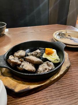 みやざき地頭鶏もも炭火焼き 柚子胡椒添え