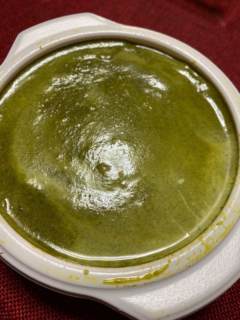 ほうれんそうチキンカレー 激辛