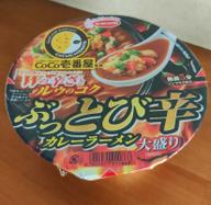 coco壱番館監修ぶっとび辛カレーラーメン大盛り