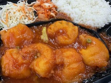 エビチリ弁当