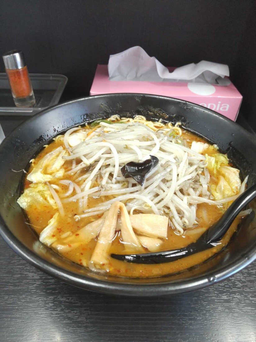 味噌野菜ラーメン からみそ