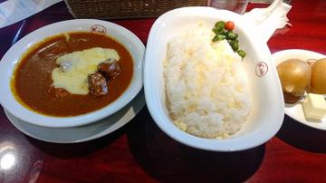 ビーフカレー中辛チーズトッピング 中辛