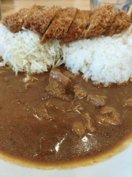 ロースカツランチカレー 辛口