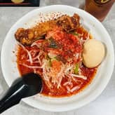 レディースセット（鷹の爪ラーメン＋烏龍茶） 極辛