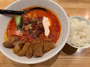 排骨担々麺 5辛