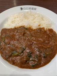きのこカレーほうれん草トッピング20辛 20辛