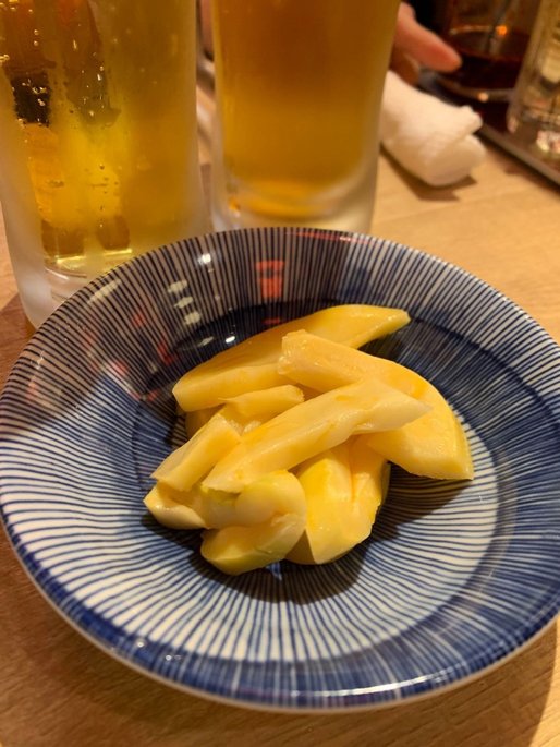 メンマのラー油和え