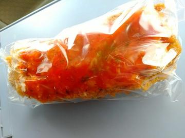 豚バラカツドッグハバネロソース